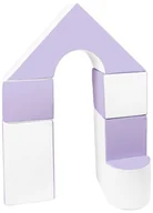 Klocki - Mini Zamek 6 Dużych Klocków Piankowych Do Zabawy Żłobków Przedszkoli Mini Zamek 6 Dużych Klocków Piankowych Do Zabawy Żłobków Przedszkoli (Kolor: Li.. - miniaturka - grafika 1