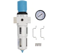 Akcesoria wulkanizacyjne - Regulator powietrza z manometrem odwadniaczem i filtrem REDATS P-760 3/8"" PRO - miniaturka - grafika 1
