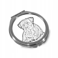 Lusterka do makijażu - Rottweiler Lusterko kieszonkowe składane - miniaturka - grafika 1