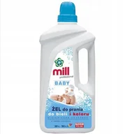 Środki do prania - Żel do prania Mill Clean Baby 1,5 litra dla dzieci i niemowląt odzież - miniaturka - grafika 1
