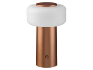 Lampy stojące - LIVARNO home Akumulatorowa lampka stołowa LED (Brązowy) - miniaturka - grafika 1