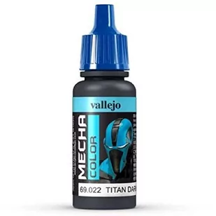 Vallejo Farba akrylowa Mecha Color - Titan Dark Blue / 17ml Vallejo 69022 - Kolejki i akcesoria - miniaturka - grafika 1
