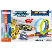 Tory, garaże, parkingi - Tor samochodowy z akcesoriami metalowymi 502246 Mega Creative - miniaturka - grafika 1