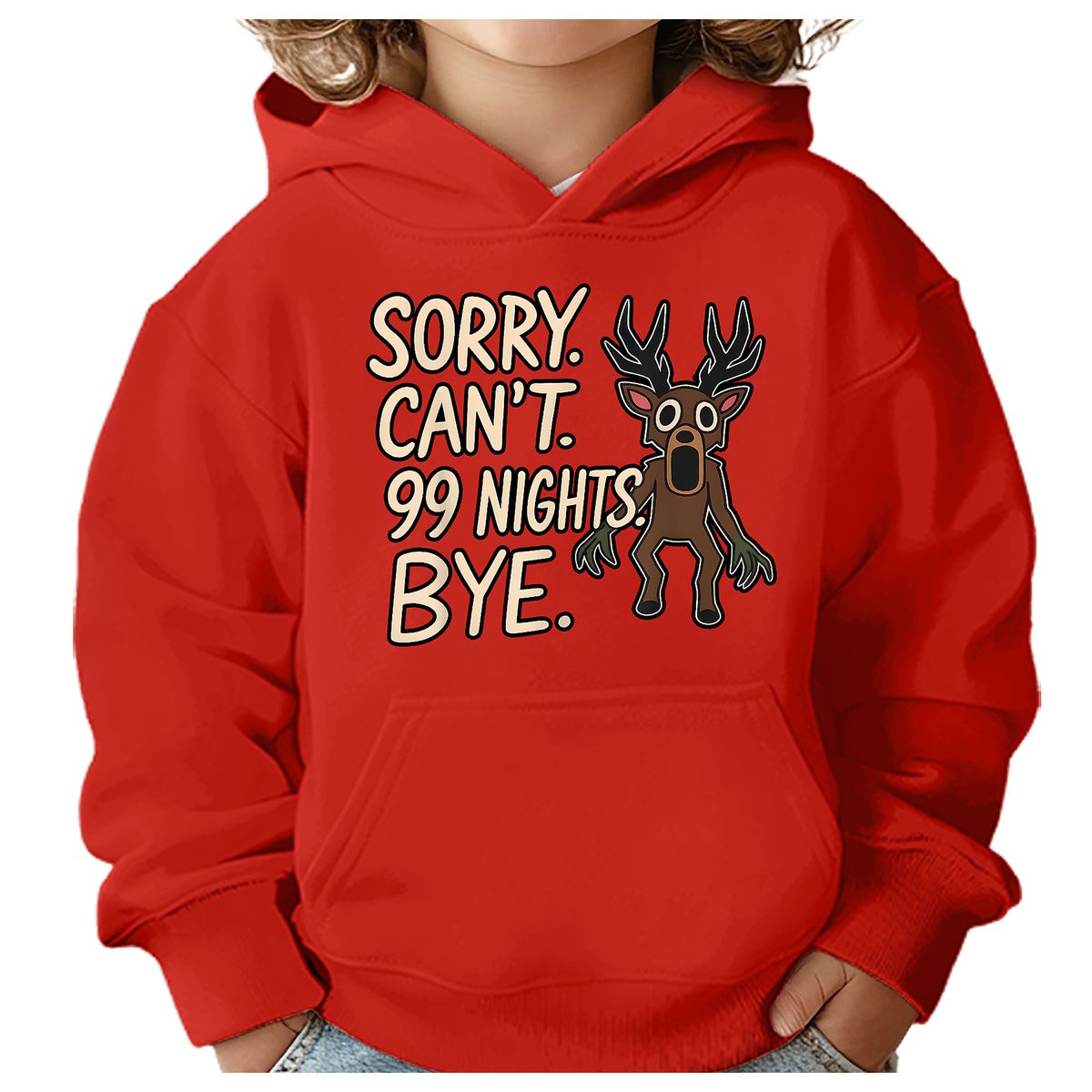 BLUZA DZIECIĘCA Z KAPTUREM 99 NOCY W LESIE ROBLOX 146-152 PREZENT