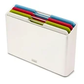 Deski do krojenia - Joseph Joseph Folio M 4 Szt Wielokolorowe Deski Do Krojenia Plastikowe Ze Stojakiem - miniaturka - grafika 1