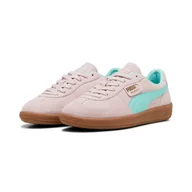 Sneakersy damskie - Damskie Sneakersy PUMA PALERMO 39646323 – Szary - miniaturka - grafika 1