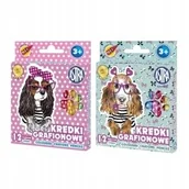 Przybory szkolne - Kredki ołówkowe 12 kolorów Pieski ASTRA 316121010 - miniaturka - grafika 1