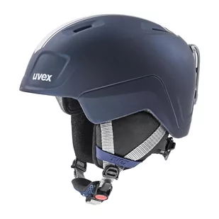 Dziecięcy kask narciarski Uvex Heyya Pro race midnight/silver matt - 51-55 cm - Kaski narciarskie - miniaturka - grafika 1