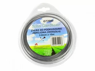 GEKO Żyłka do podkaszarki zbrojona(okrągła)3,0mmx15m(80) - Akcesoria do kos i kosiarek - miniaturka - grafika 1
