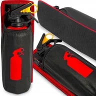 Akcesoria motoryzacyjne - UCHWYT DO GAŚNICY SAMOCHODOWEJ MOCOWANIE NA RZEP DO BAGAŻNIKA GAŚNICA AUTA - miniaturka - grafika 1