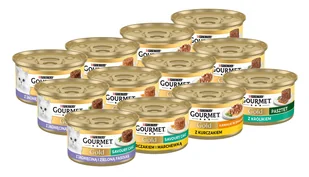 Purina Gourmet Gold Mis Smaków 48x85g - Mokra karma dla kotów - miniaturka - grafika 1