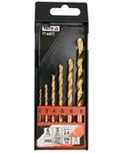 Wiertła - Yato ZESTAW WIERTEŁ DO MET.HSS-TiN 6SZT 2-8MM YT-44673 - miniaturka - grafika 1