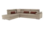 Narożniki - Kondela Narożnik ze składaną i miejscem do przechowywania Caila RL - beż - miniaturka - grafika 1