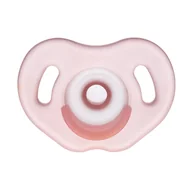 Smoczki uspokajające - WEE BABY SMOCZEK SILIKONOWY DLA NOWORODKA RÓŻOWY - miniaturka - grafika 1