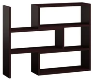 Regały - Regał Wenge E4-P00 - miniaturka - grafika 1