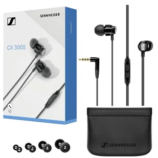 Sennheiser CX300S czarny - Słuchawki - miniaturka - grafika 1