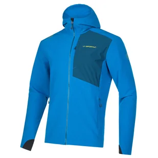 Kurtka męska La Sportiva Descender Storm Jkt M Rozmiar: XL / Kolor: czarny/czerwony - Kurtki męskie - miniaturka - grafika 1
