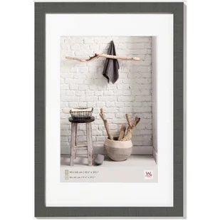 Walther Design Home drewniana rama, szary, 60 x 80 cm HO080D - Ramki na zdjęcia - miniaturka - grafika 1