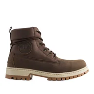 Buty trekkingowe męskie - Brązowe trapery męskie Big Star KK174204-804 - miniaturka - grafika 1