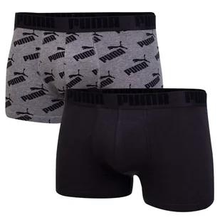 PUMA BOKSERKI MĘSKIE BOXERS 2 PARY GREY 935054 04 - Rozmiar: XL - Pozostała odzież narciarska - miniaturka - grafika 1