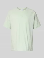 Koszulki męskie - T-shirt z okrągłym dekoltem i wyhaftowanym logo - miniaturka - grafika 1