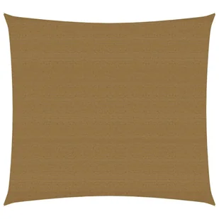 VidaXL Żagiel przeciwsłoneczny, 160 g/m, taupe, 2x2 m, HDPE 311382 VidaXL - Parasole ogrodowe - miniaturka - grafika 7