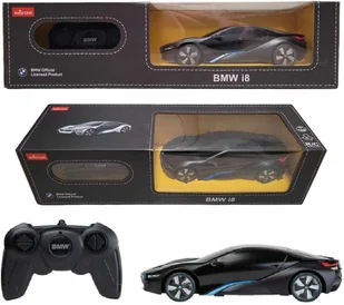 RASTAR Samochód zdalnie sterowany R/C BMW i8 skala 1:24 - Zabawki zdalnie sterowane - miniaturka - grafika 1