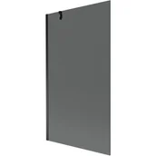 Parawany nawannowe - Mexen Next parawan nawannowy 1-skrzydłowy 100 x 150 cm, grafit, czarny - miniaturka - grafika 1