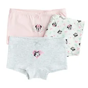 Majtki dla dzieci - Cool Club, Majtki bokserki dziewczęce, mix, Myszka Minnie, zestaw, 3 szt - miniaturka - grafika 1