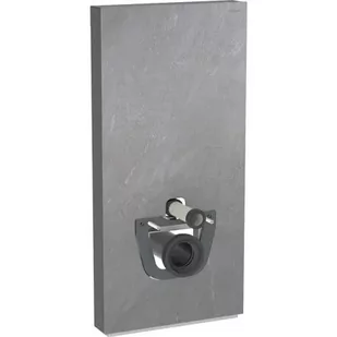 Geberit Monolith Moduł sanitarny do WC wiszącej 101x48 cm gres szkliwiony efekt łupka/aluminium czarny chrom 131.022.00.5 - odbiór osobisty: Kraków, Warszawa - Stelaże i zestawy podtynkowe do WC - miniaturka - grafika 1