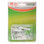 Akcesoria do wystroju okien - Akcesoria do szyn sufitowych z agrafką KM I 1.2 - miniaturka - grafika 1