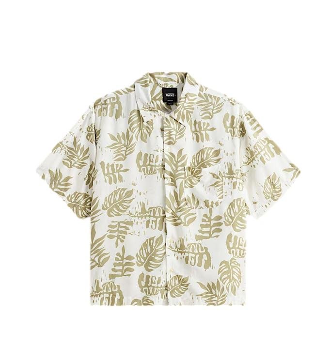 Vans Koszula Męska Van Doren Printed Camp Soft Sage VN000VTPFSG1 S