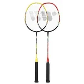 Badminton - Wish RAKIETA DO BADMINTONA ZESTAW FUSIONTEC 777K LIMON-CZERW 2SZT + LOTKI 3 SZT ZADZWOŃ 600-555-801 ! 14-20-070 - miniaturka - grafika 1