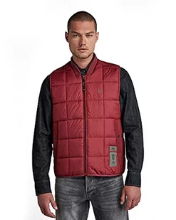 G-STAR RAW Męska kurtka pikowana Meefic, Czerwony (chateaux czerwony B958-1330), S - Kurtki męskie - miniaturka - grafika 1