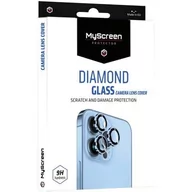 Pozostałe akcesoria do telefonów - Szkło hartowane MYSCREEN Diamond Glass Camera Lens Cover do Apple iPhone 15 Pro/15 Pro Max Czarny - miniaturka - grafika 1