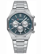 Zegarki męskie - ZEGAREK MĘSKI CURREN 8440 CHRONOGRAF (zc047a) +BOX - miniaturka - grafika 1