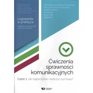 Książki medyczne - WE Ćwiczenia sprawności komunikacyjnych cz. 1  - Praca zbiorowa - miniaturka - grafika 1