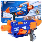 Zabawki militarne - NoName Blaze Storm Pistolet Karabin Niebieski ZMI.ZC7033 - miniaturka - grafika 1