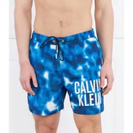 Kąpielówki męskie - Calvin Klein Swimwear Szorty kąpielowe | Regular Fit - miniaturka - grafika 1