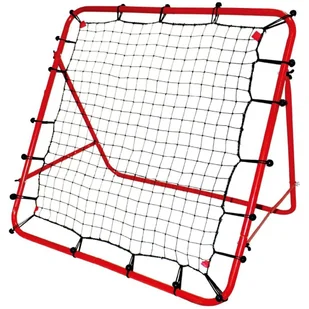 Rebounder Trenażer Bramka Treningowa z Siatką MASTER 100 x 100 cm - Piłka nożna - miniaturka - grafika 1