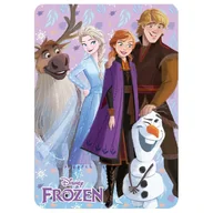 Koce i narzuty dla dzieci - Koc polarowy Frozen: Kraina Lodu - Siostry Anna i Elsa oraz przyjaciele (367239) - miniaturka - grafika 1