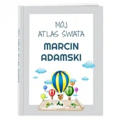 Atlasy i mapy - Atlas geograficzny z nadrukiem dla chłopca na Dzień Dziecka - miniaturka - grafika 1