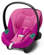 Foteliki samochodowe - Cybex Aton S2 I-Size 0-13kg Magnolia Pink - miniaturka - grafika 1