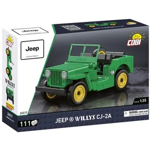 Klocki plastikowe COBI Youngtimer Collection Jeep Willy's CJ-2a COBI-24517 - Klocki - miniaturka - grafika 1
