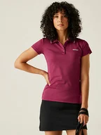 Koszulki sportowe damskie - Regatta Funkcyjna koszulka polo "Maverick V" w kolorze czerwonym - miniaturka - grafika 1