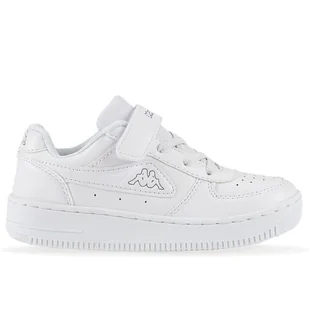 Kappa Buty Bash K 260852K-1010 - białe - Buty dla dziewczynek - miniaturka - grafika 1