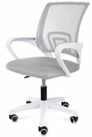 Fotele i krzesła biurowe - Fotel Obrotowy Ergonomiczny Do Biura Gabinetu VENTO MESH Szary Mikrosiatka - miniaturka - grafika 1