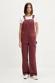 Spodnie damskie - Dickies ogrodniczki jeansowe damskie DK0A87N8 - miniaturka - grafika 1
