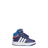 Odzież sportowa dziecięca - Adidasy adidas Hoops Mid 3.0 Sneakers, Dzieci - miniaturka - grafika 1