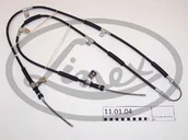 Linki hamulca postojowego - LINEX LINKA HAMULCA 11.01.04 DAEWOO MATIZ 2827/1237+1237 99 TYŁ - miniaturka - grafika 1